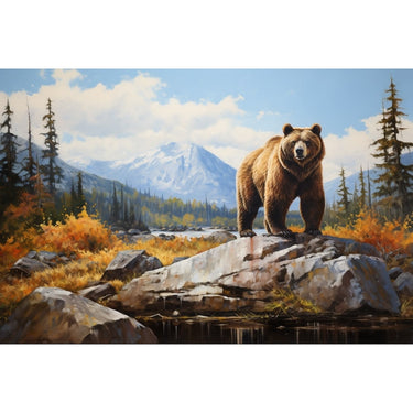 Bear Canvas Canvas